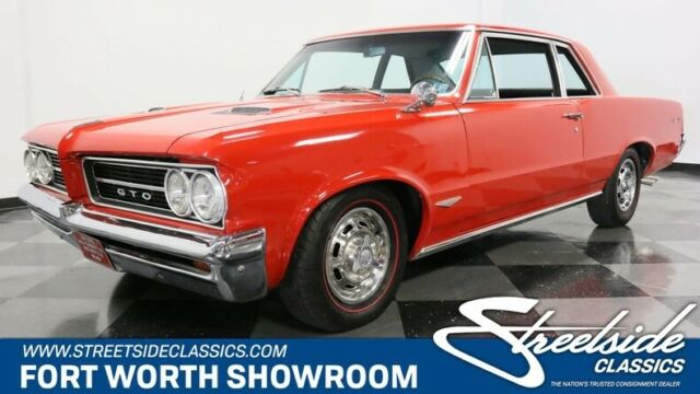classic vintage pontiac gto goat 389 v8 auto air red muscle 1964 Pontiac GTO --