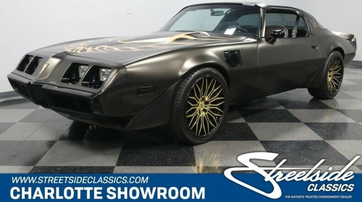 classic vintage restored ls swap DUB matte wrap fuel injection automatic 1981 Pontiac Firebird Trans Am Restomod