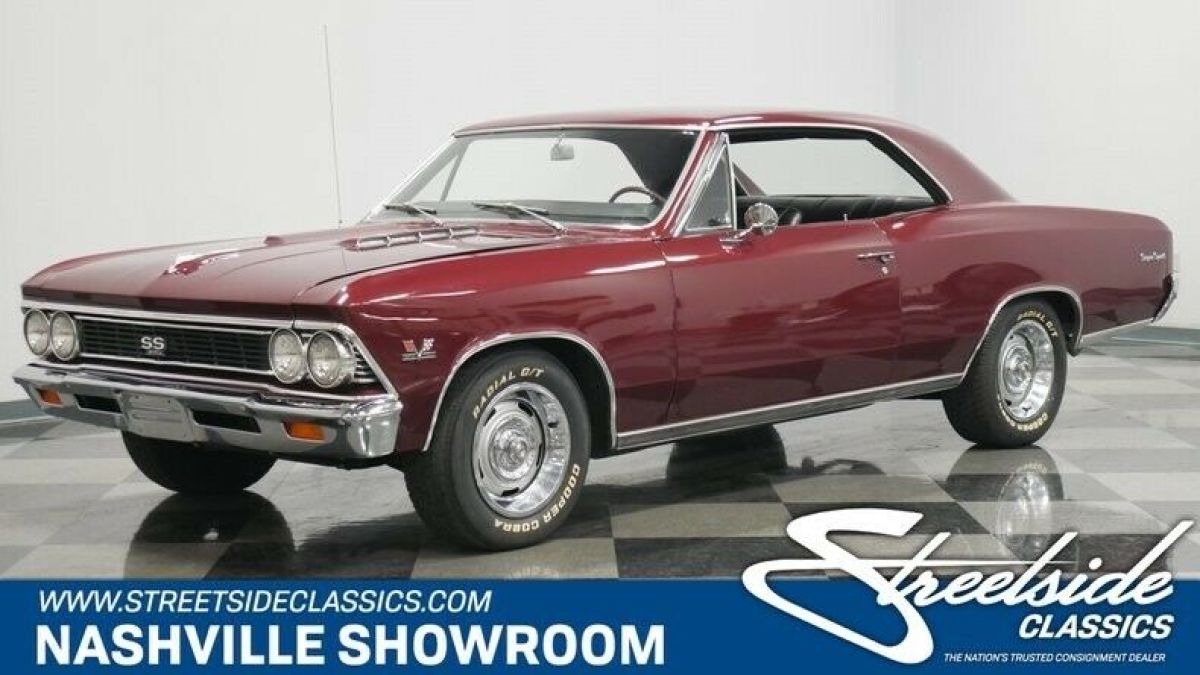 Classic vintage Super Sport Chevelle big block 396 1966 Chevrolet Chevelle SS 396