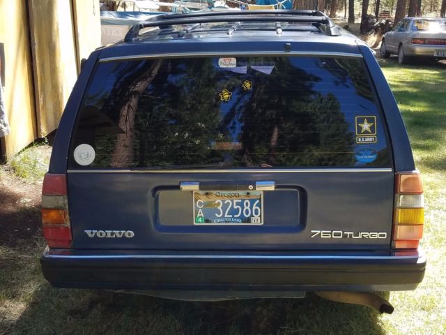 1989 Volvo Classic Volvo 760 Turbo GLE 4 Door Station Wagon W Black - photo 3