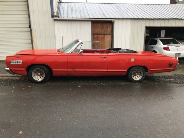 Classic1967 MERCURY Montery conv.W/390 - Runs drives NO Rust straight restorable 1967 Mercury Monterey