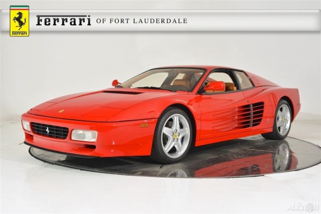 Classiche Certification Maintained Excellent Condition Low Miles Serviced RARE 1992 Ferrari Testarossa 512 TR 512TR