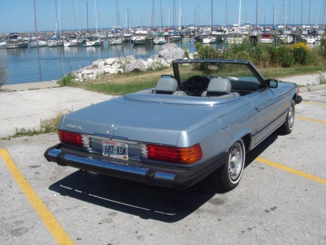 ClassicMetaill Mercedes-Benz 380SL 1982 pristine condition sport car convertible 1982 Mercedes-Benz SL-Class 380 SL