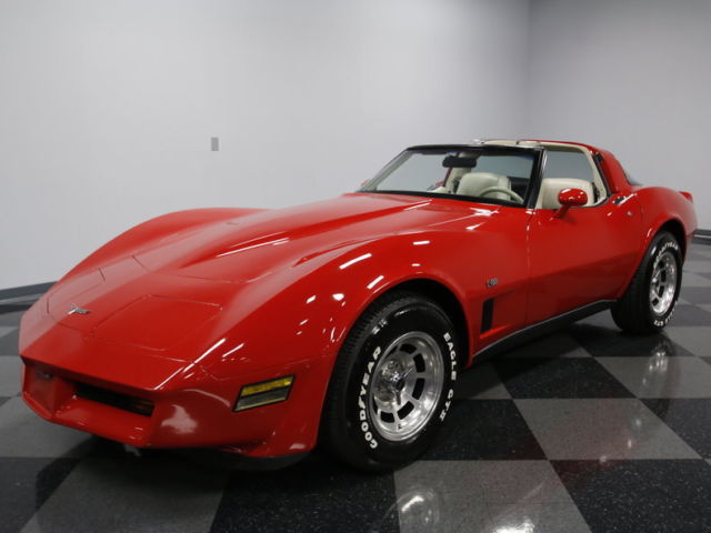 CLEAN, #'S MATCH L82 350 V8, TH350 AUTO, A/C, PWR WIN/LOCKS, 4 WHL DISC, NICE!! 1980 Chevrolet Corvette