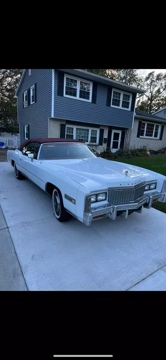 Clean 1976 cadillac eldorado convertible, well maintained, 70,000 miles. 1976 Cadillac Eldorado