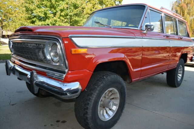 Clean 1976 Jeep wagoner Auto 360 v8 Quadar trac 1976 Jeep Wagoneer