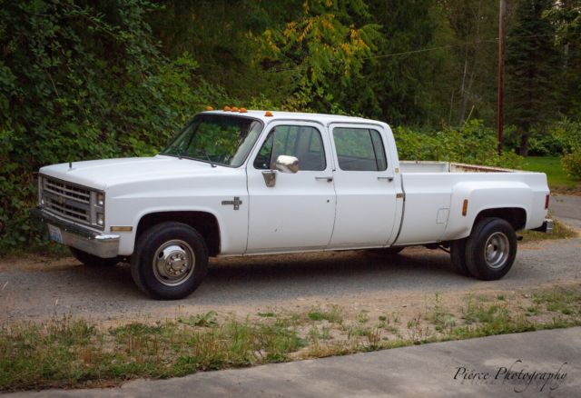CLEAN 1986 Chevy c30 dually pickup truck 2WD No Reserve 1986 Chevrolet C/K Pickup 3500