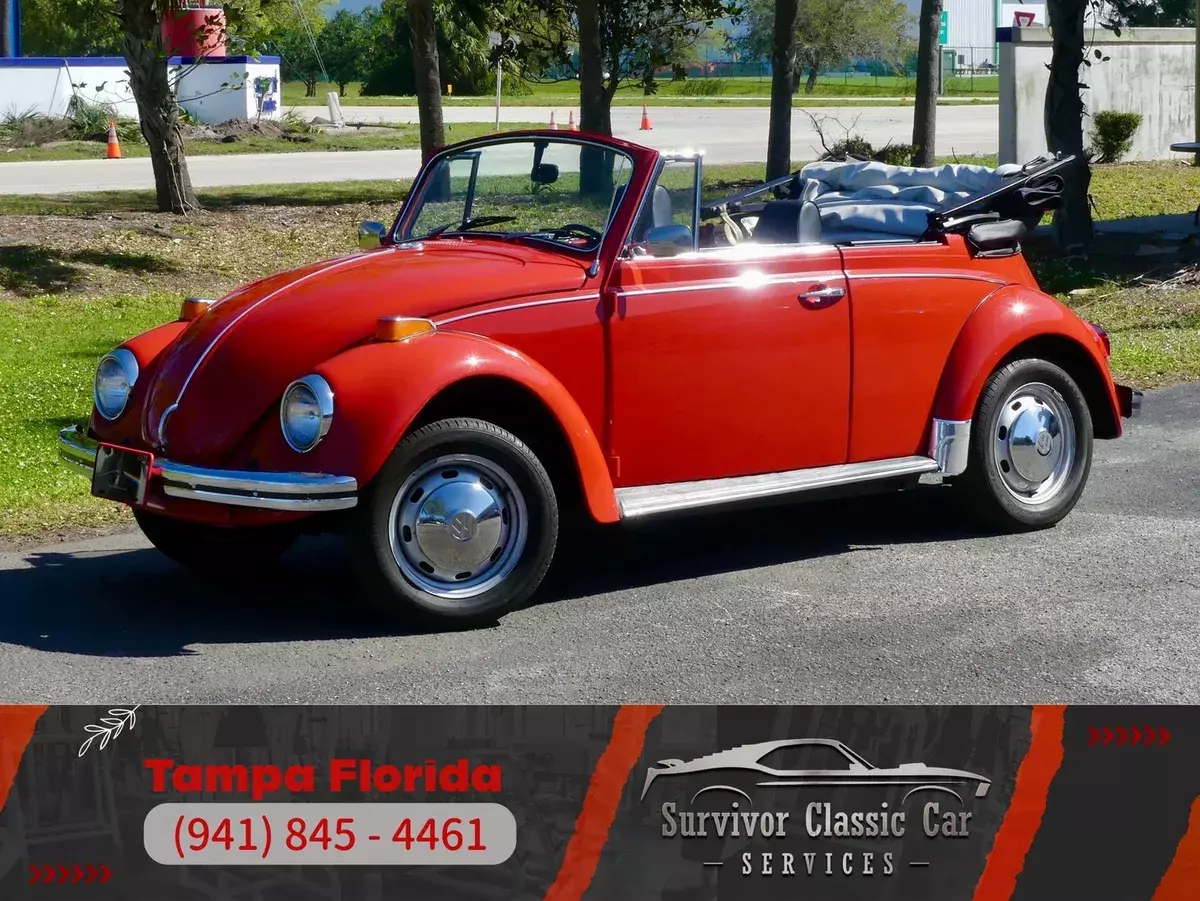Clean 70 Super Beetle Convertible. 1600CC 4 Cylinder Engine w/ 4 Speed Manual. 1970 Volkswagen Super Beetle