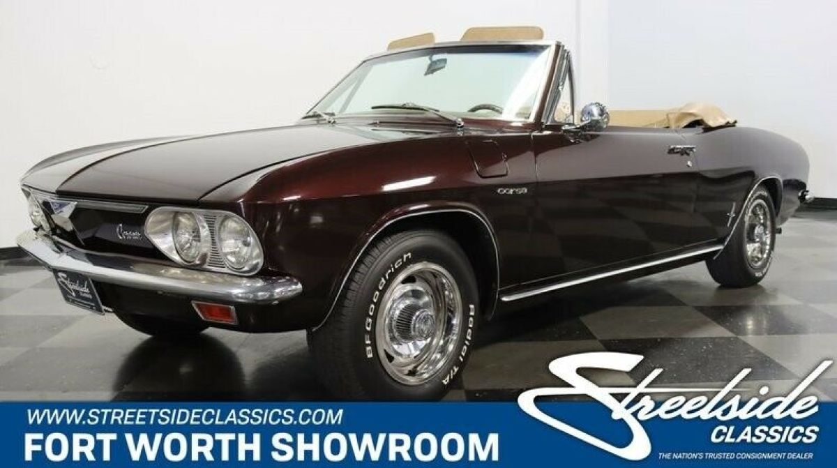 Clean & Fun Convertible! 2.7L Flat Six, 4 Spd Manual, Great Colors, Drives Great 1966 Chevrolet Corvair Corsa
