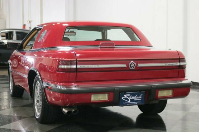 1989 Chrysler TC by Maserati -- - photo 11