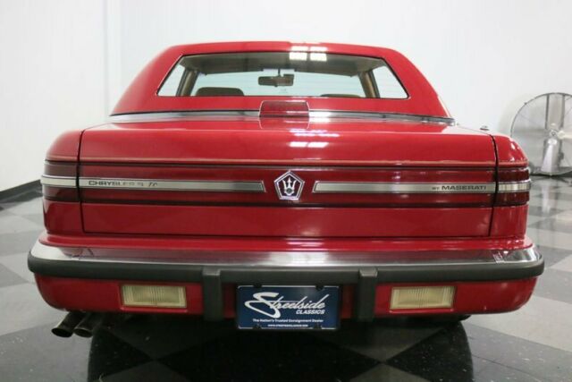 1989 Chrysler TC by Maserati -- - photo 12