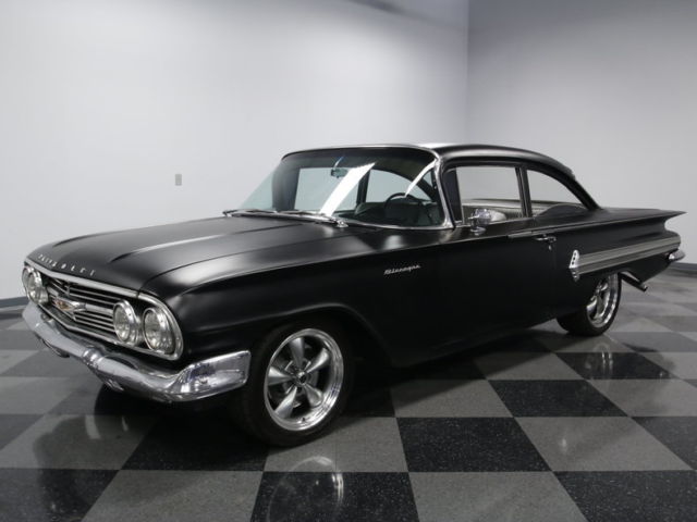 CLEAN & SHARP, 348 W/ 3 DEUCES, 4 SPD, NICE INTERIOR, STRAIGHT BOD, FUN MUSCLE! 1960 Chevrolet Biscayne