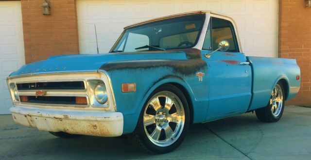 Clean Arizona C-10 Factory Short Box with A/C with Real Sweet Arizona Pinta 1968 Chevrolet C-10