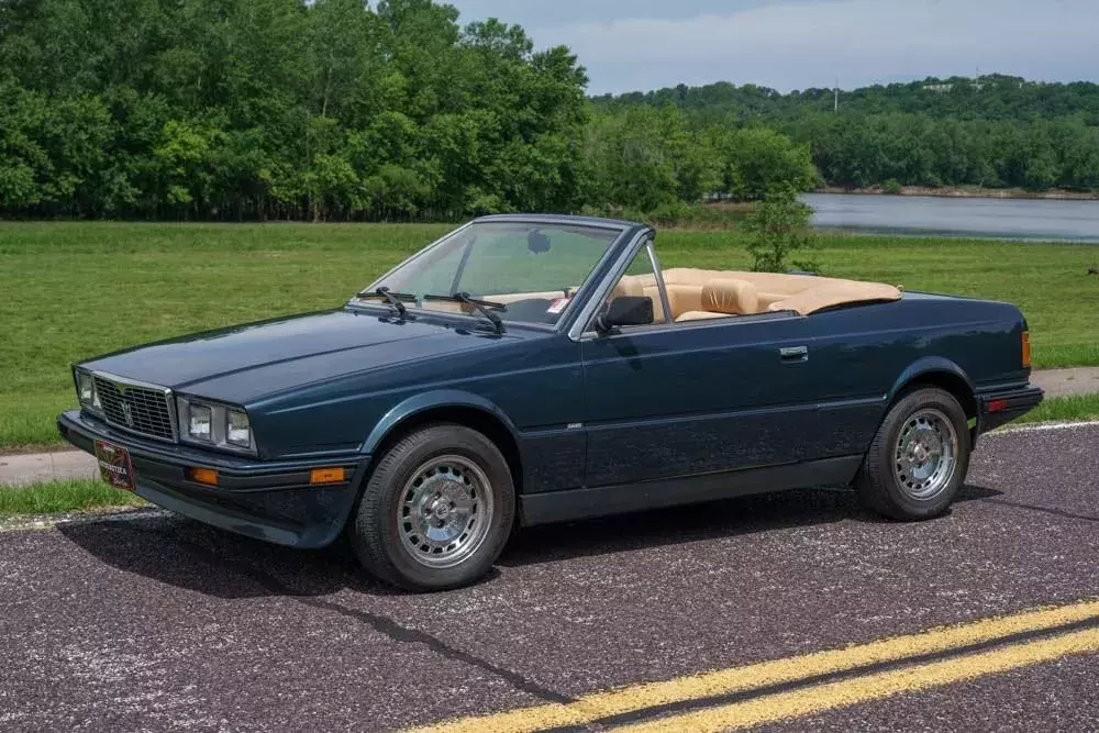 Clean Auto Check - Zagato Biturbo Spyder - LOW MILES - HAS A/C 1986 Maserati Spyder Convertible