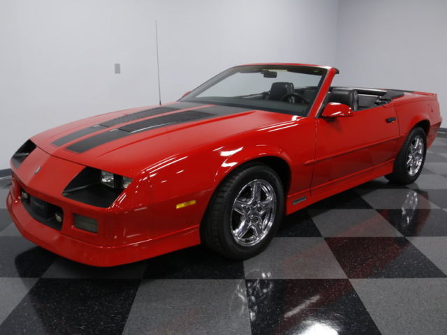 CLEAN AUTOCHK, LT1 350 EFI, 700R4 AUTO, 4 WHL DISC, RARE CONV, GR8 PNT/INT A+! 1987 Chevrolet Camaro IROC Z/28 Convertible