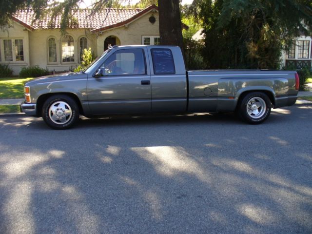 Clean California Free Rust Free Chevy 3500 Crew Cab Long Bed Dually 454 Motor 1990 Chevrolet C/K Pickup 3500