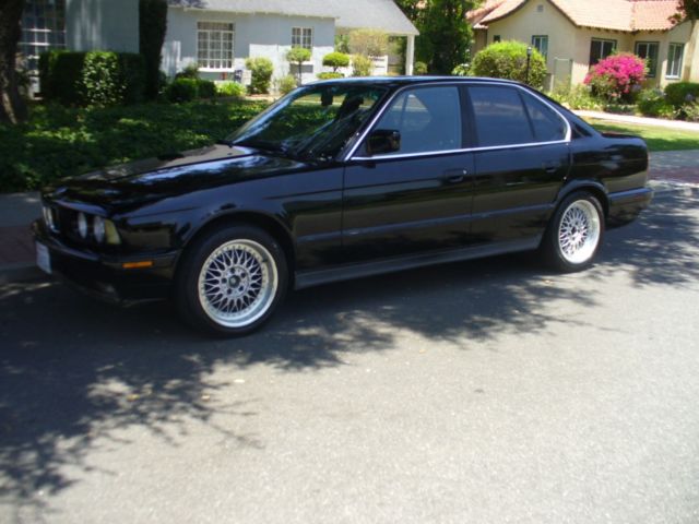 1991 BMW 5-Series Black - photo 4