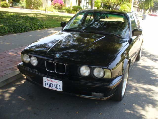 1991 BMW 5-Series Black - photo 5