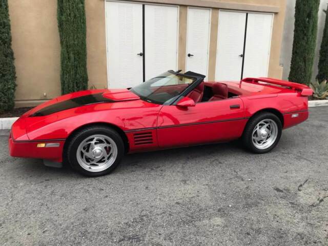 Clean California Rust Free Chevy Corvette Convertible Runs and Drives Great!!! 1990 Chevrolet Corvette RED
