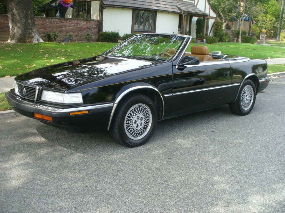 Clean California Rust Free Chrysler TC by Maserati, Hard and Soft Top, MUST SEE 1991 Chrysler TC Maserati