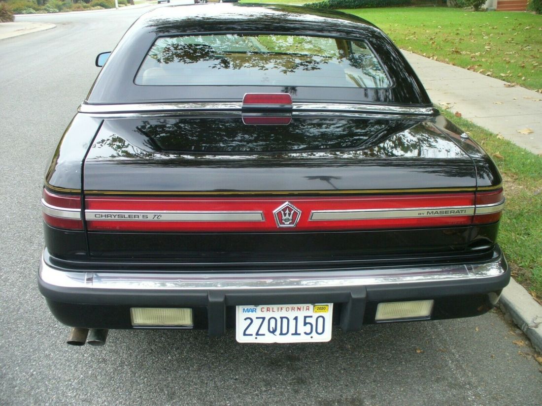 1991 Chrysler TC Maserati - photo 11