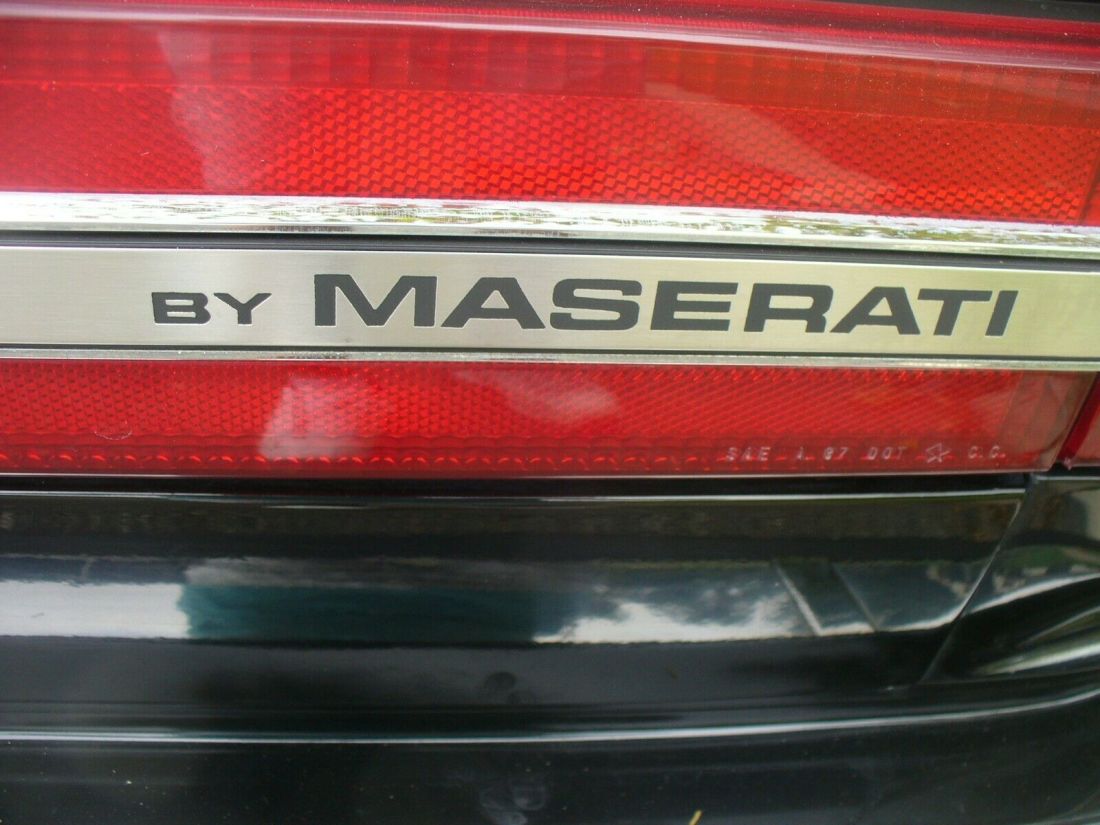 1991 Chrysler TC Maserati - photo 12