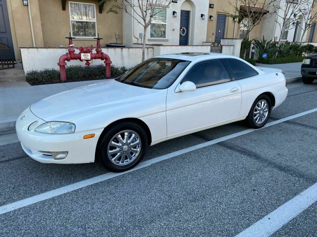 1992 Lexus SC White
