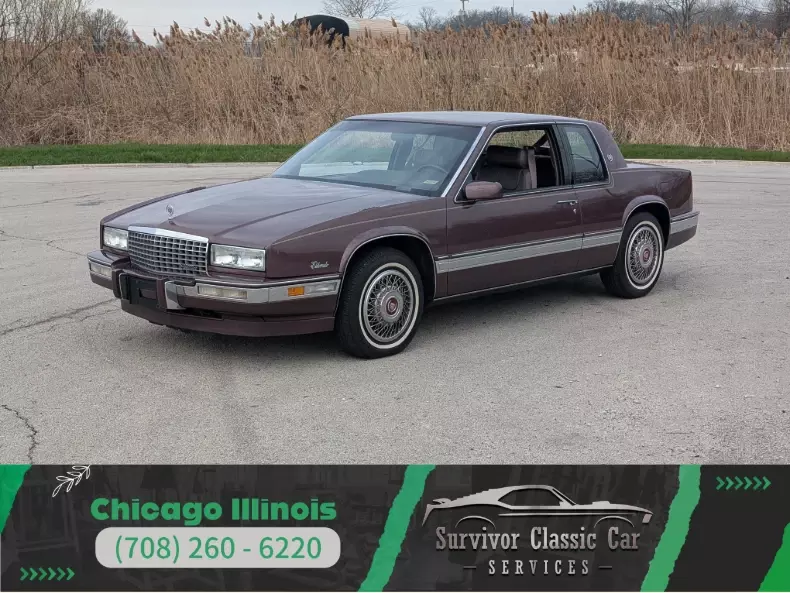 Clean Carfax! 41,866 Actual miles! Incredible condition. Great, rare color combo 1989 Cadillac Eldorado