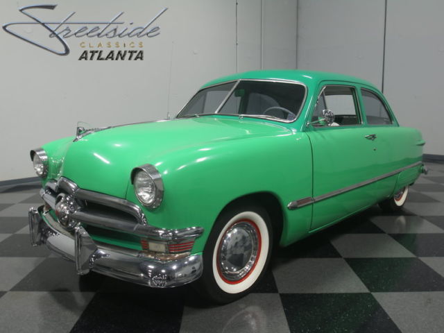 CLEAN CUSTOM BUILD, 239 FLATHEAD 8, 3-SPEED, OFFE ALUMINUM HEADS/INTAKE, DUALS!! 1950 Ford Custom