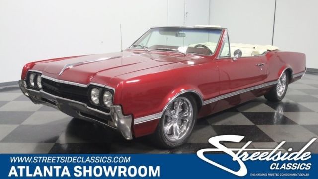 CLEAN CUTLASS DROP TOP, STRONG 330 V8, AWESOME COLORS, LOADED WITH OPTIONS!!! 1966 Oldsmobile Cutlass Convertible