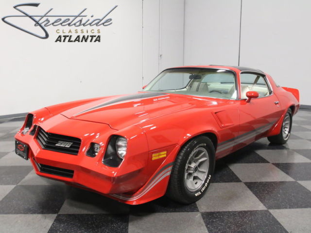 CLEAN LIFELONG SOUTHERN Z/28, FUEL INJECTED 350, AUTO, A/C, T-TOPS, BUILD SHEET! 1980 Chevrolet Camaro