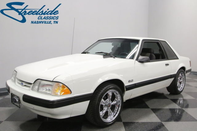CLEAN NOTCHBACK FOX BODY, BUILT 302CI, 5 SPEED MANUAL, 5 LUG, 140MPH SPEEDO 1987 Ford Mustang LX 5.0