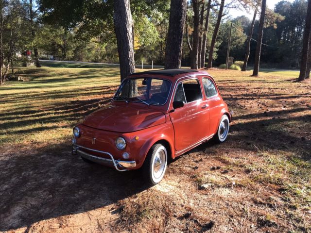 Clean, Original 1969 FIAT 500L 1969 Fiat 500L "L" LUSSO