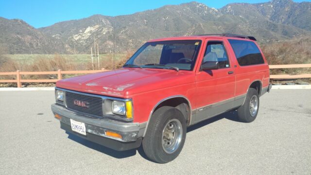 Clean Solid 1 Owner California S-15 Truck! Like Chevrolet S-10 Blazer! 1991 GMC Jimmy SLE 2WD