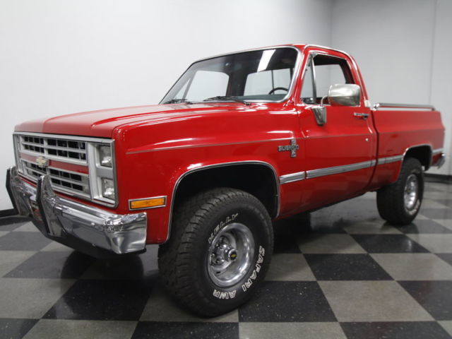 CLEAN SOLID 4X4, 350 V8, 700R4 AUTO, A/C, PWR FRONT DISCS, AUTO LOCK HUBS, NICE! 1986 Chevrolet Silverado 1500 1500 4X4