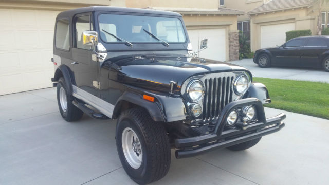 Clean Solid AMC Jeep CJ7 Hardtop 4.2L 4x4 1980 Jeep CJ CJ-7