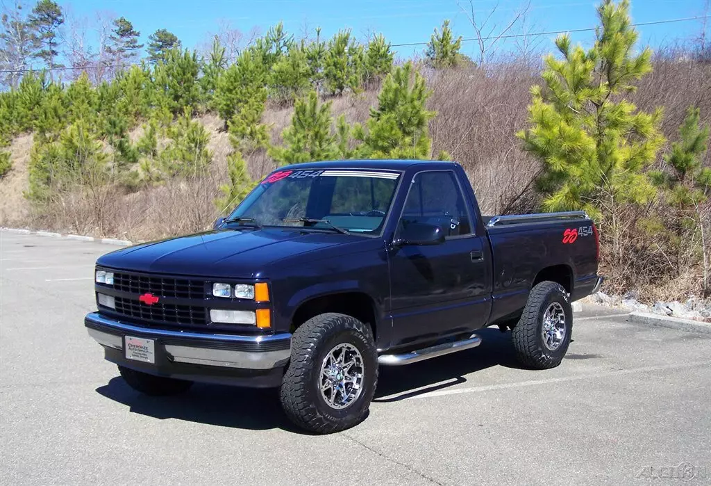 CLEAN SOLID CHEVY 4X4 COLD A/C COMP 2 GMC SIERRA FORD F150 TOYOTA TACOMA NISSAN 1988 Chevrolet C/K Pickup 1500 4WD SS 454 VORTEC 7.4L REPLICA REG CAB SHORT BED
