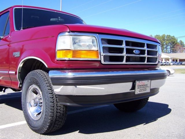 1993 Ford Bronco XLT 4X4 FUEL INJ 5.8L 351 A SHARP COLD AC WAGON - photo 12