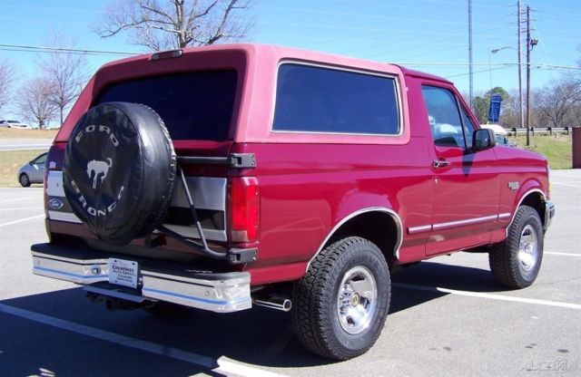1993 Ford Bronco XLT 4X4 FUEL INJ 5.8L 351 A SHARP COLD AC WAGON - photo 2