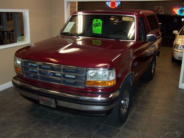 1993 Ford Bronco XLT 4X4 FUEL INJ 5.8L 351 A SHARP COLD AC WAGON - photo 3
