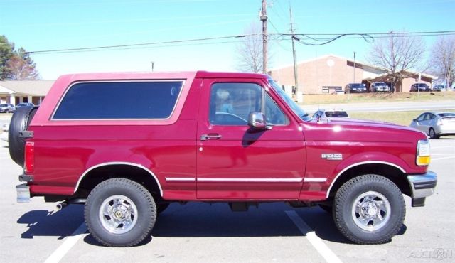 1993 Ford Bronco XLT 4X4 FUEL INJ 5.8L 351 A SHARP COLD AC WAGON - photo 5