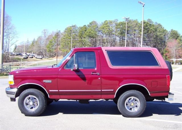 1993 Ford Bronco XLT 4X4 FUEL INJ 5.8L 351 A SHARP COLD AC WAGON - photo 6