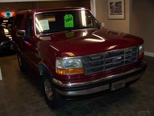 1993 Ford Bronco XLT 4X4 FUEL INJ 5.8L 351 A SHARP COLD AC WAGON - photo 8