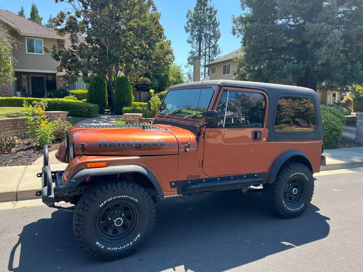 Clean, solid running Jeep with CA smog compliant EFI upgrade. 1985 Jeep CJ Base Renegade