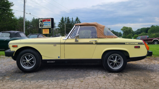 Clean / Solid - very Nice Inside and Out Midget, 63K miles, 4 SPD, Southern Car 1979 MG Midget