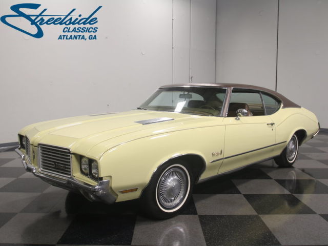 CLEAN STOCK CUTTY, 350 V8, AUTO, FACTORY A/C, PWR STEERING/BRAKES, TURN-KEY!!! 1972 Oldsmobile Cutlass