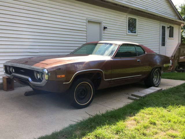 Clean, Straight Southern body. 1972 Plymouth Satellite Sebring