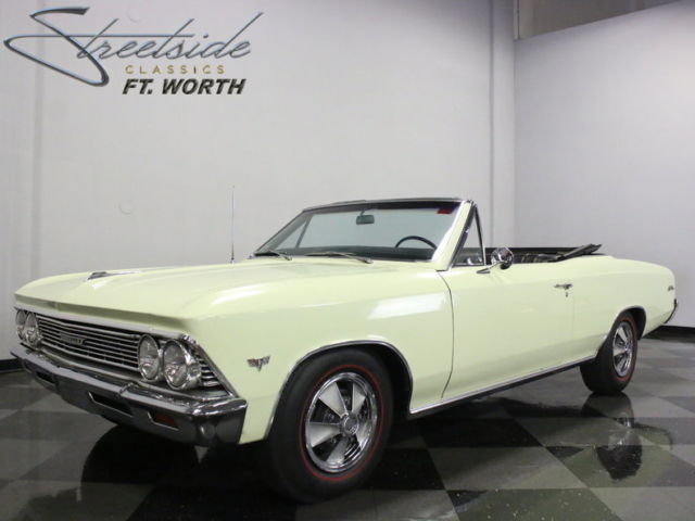 CLEAN SURVIVOR AND FUN CRUISING RAGTOP! 283 V8, AUTO, LOTS OF DOCS! RUNS GREAT! 1966 Chevrolet Chevelle