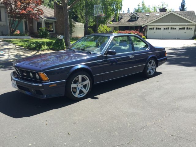 CLEAN TITLE, 100% rust free, LOW MILES 1988 BMW M6