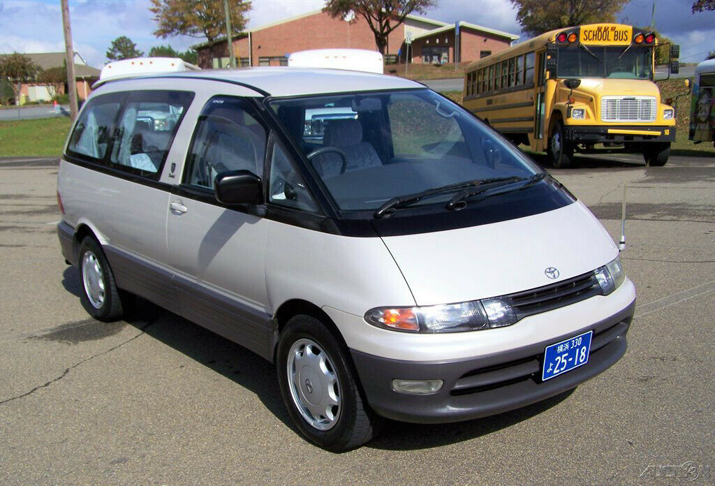1993 Toyota Previa 73K 4WD 5-SPD TURBO DIESEL DUAL A/C WAGON - photo 3